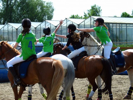 Horseball wedstrijd 2012 tegen Beekshof 