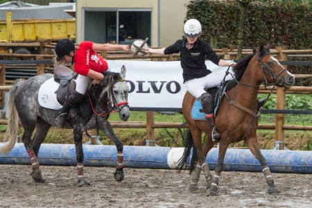 Horseball wedstrijd tegen Delfzijl 